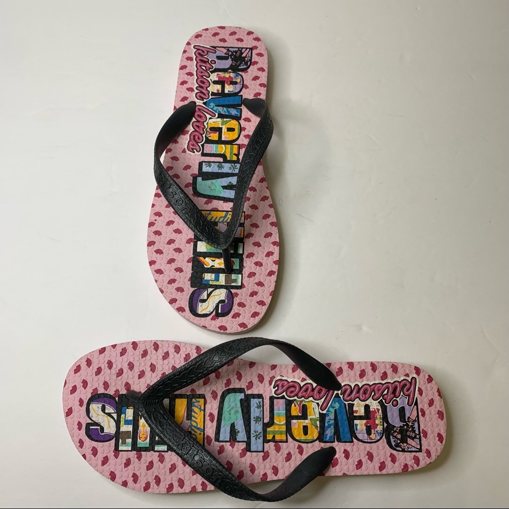 Kitson Beverly Hills Flip Flops